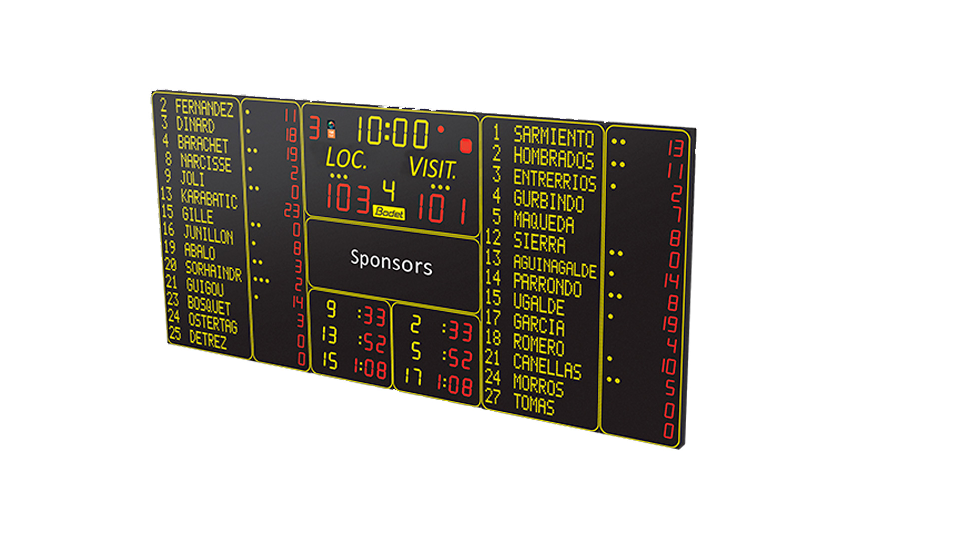 LOT 35. Subministrament, amb o sense instal·lació, de pantalles i equips de projecció d’informació